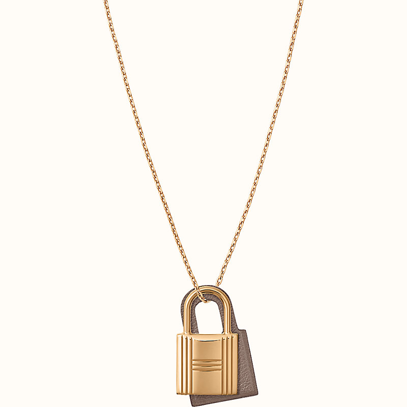 hermes lock charm