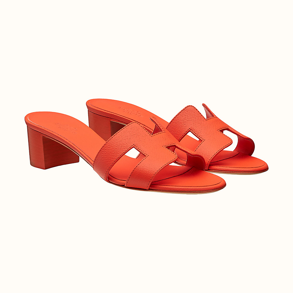 hermes oran with heels