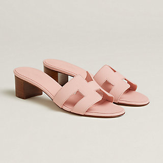 HERMES Oasis sandals Etoupe Shoes