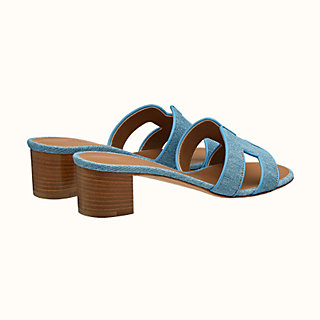 hermes denim sandals