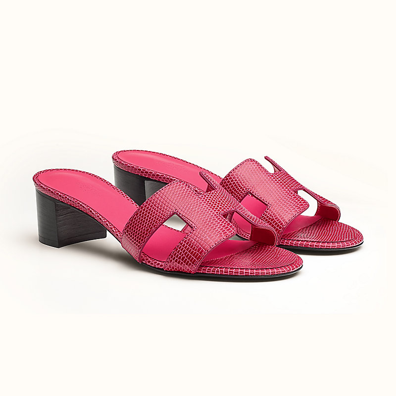 oasis red sandals