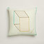 Objets du Faubourg Cheval pillow, View: Back, back, view 3 of 4