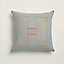 Objets du Faubourg H pillow, View: above, above, view 1 of 4