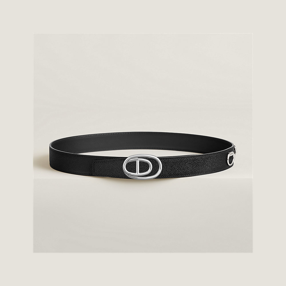 Odyssee belt buckle & Leather strap 32 mm | Hermès UK
