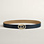 Odyssee belt buckle & Reversible leather strap 32&nbsp;mm, View: , view 1 of 2
