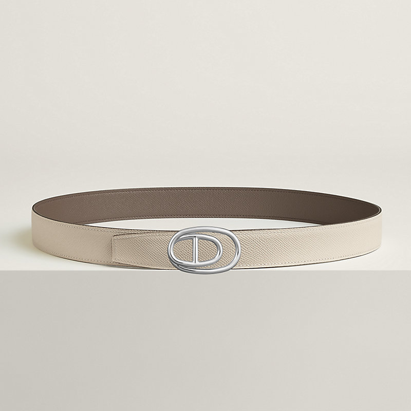 Odyssee 벨트 버클 & 리버서블 가죽 스트랩 32mm