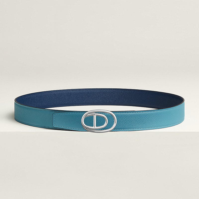 Odyssee 벨트 버클 & 리버서블 가죽 스트랩 32mm