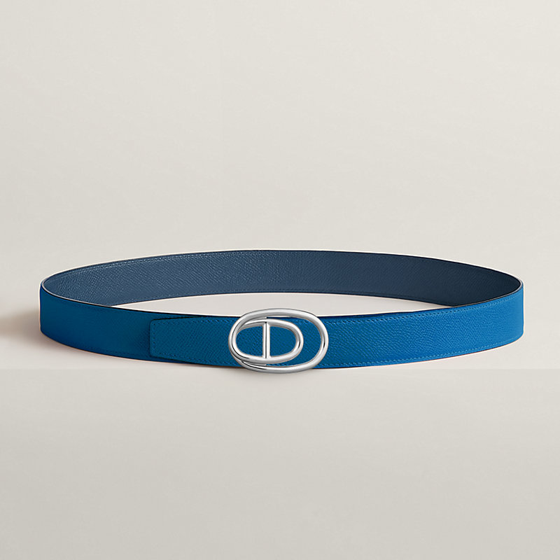 Odyssee 벨트 버클 & 리버서블 가죽 스트랩 32mm