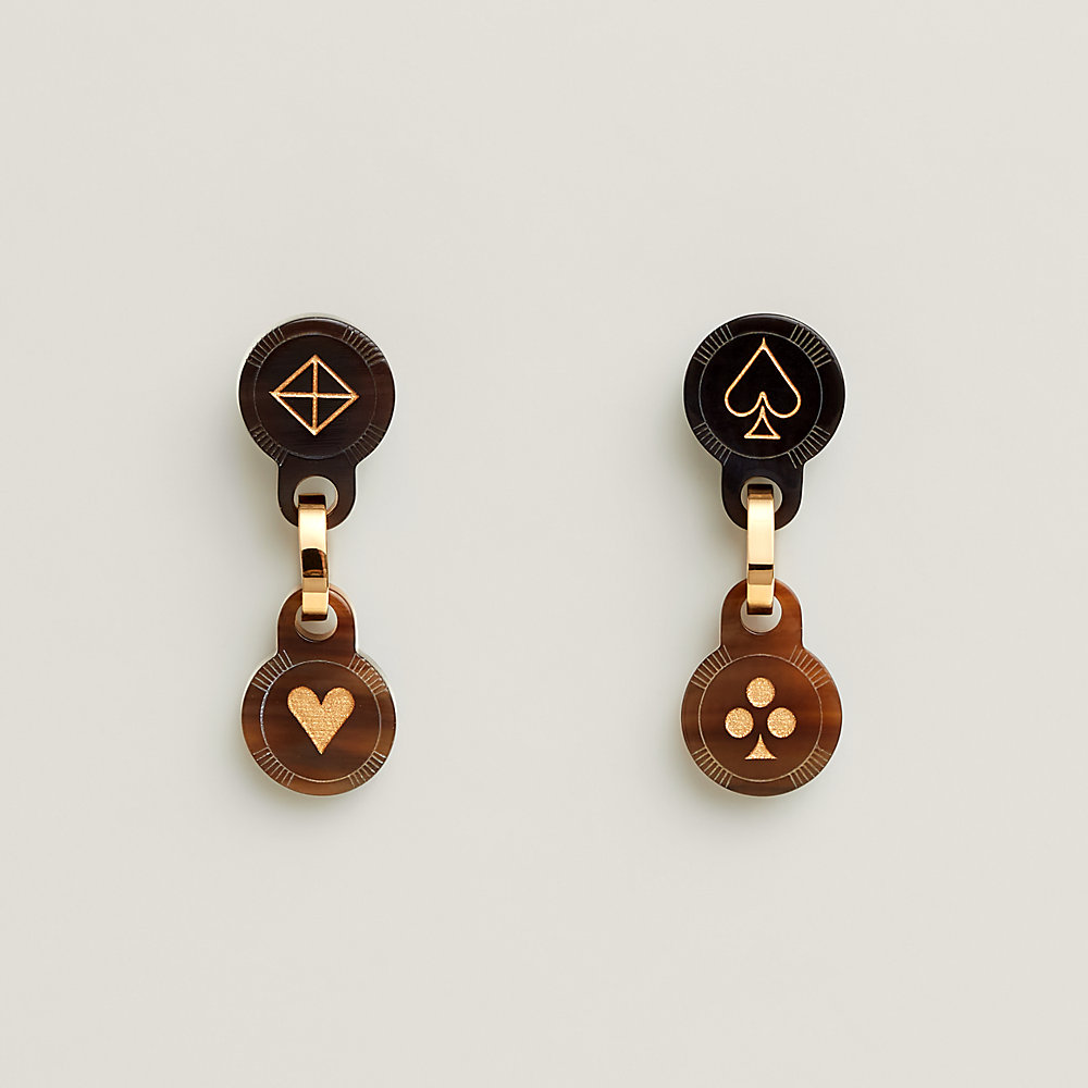 【HERMES】Faites Vos Jeux earrings, small model Ohrringe Faites Vos Jeux, kleines Modell | Hermès Schweiz