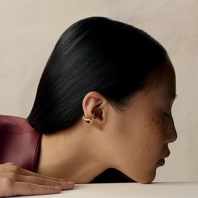 洗練さと共に☆HERMES Olympe Ear Cuff Small Olympe ear cuff, small model | Hermès USA
