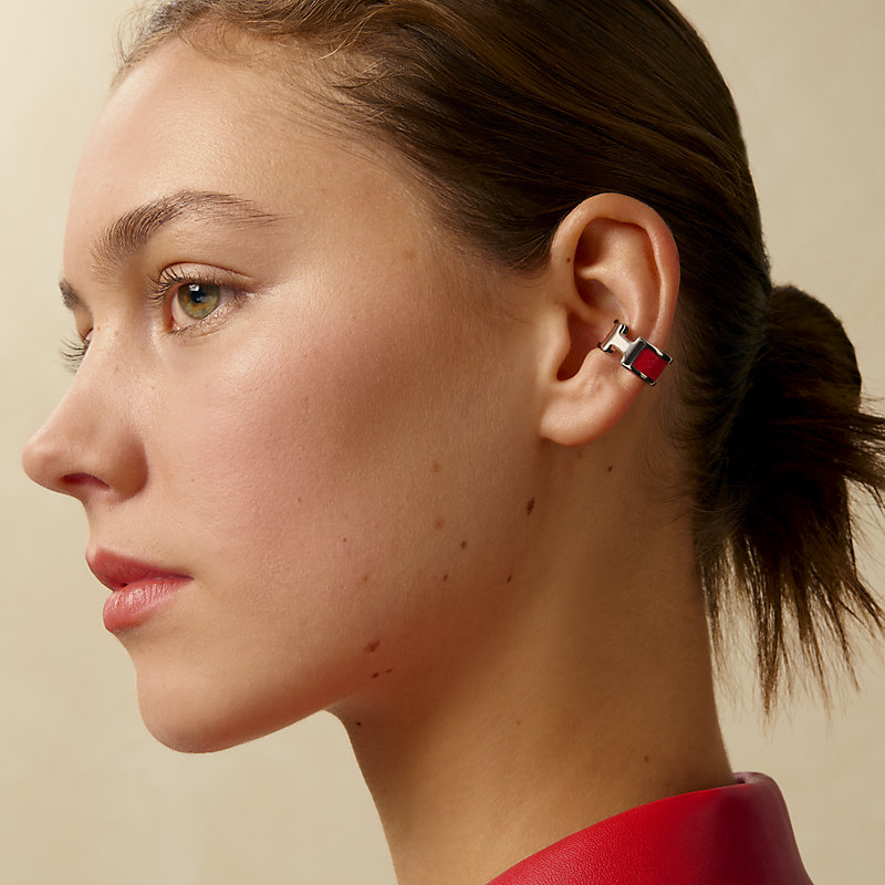 洗練さと共に☆HERMES Olympe Ear Cuff Small Olympe ear cuff, small model | Hermès USA