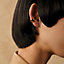 Olympe ear cuff, small model, View: Worn, worn, view 2 of 2