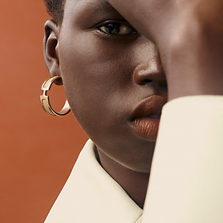 【シンプルにエレガント】HERMES Olympe earrings ピアス Olympe earrings, small model | Hermès USA