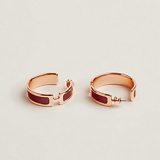 HERMES∽Bijou d'oreilles Olympe PMオランプ 白∽パリ安速達☆ HERMES∽Bijou d'oreilles Olympe PMオランプ 白∽パリ安速達