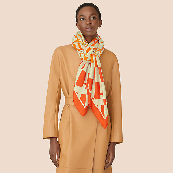 Op'H shawl 140 | Hermès Singapore
