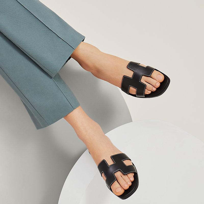 Summer Evenings with Hermes Oran Sandals