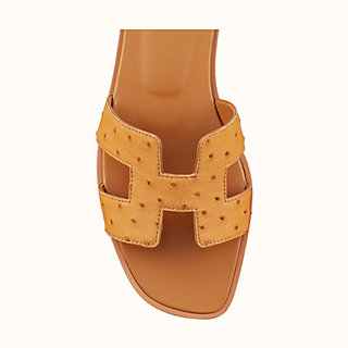 hermes ostrich oran sandal