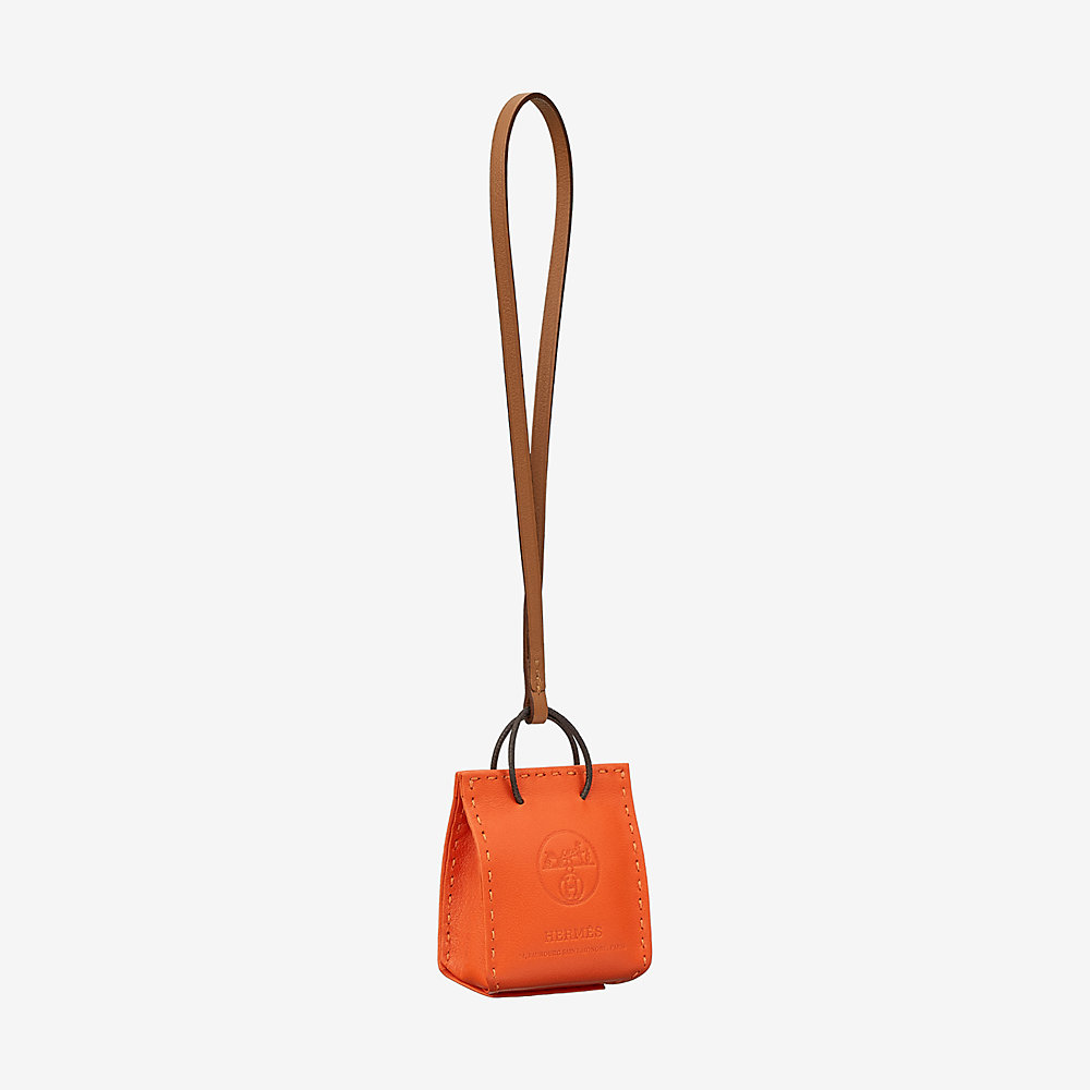Orange Bag charm | Hermès Canada