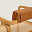 Oria d'Hermès low armchair, View: Worn, worn, view 4 of 4