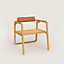 Oria d'Hermès low armchair, View: Worn, worn, view 1 of 4
