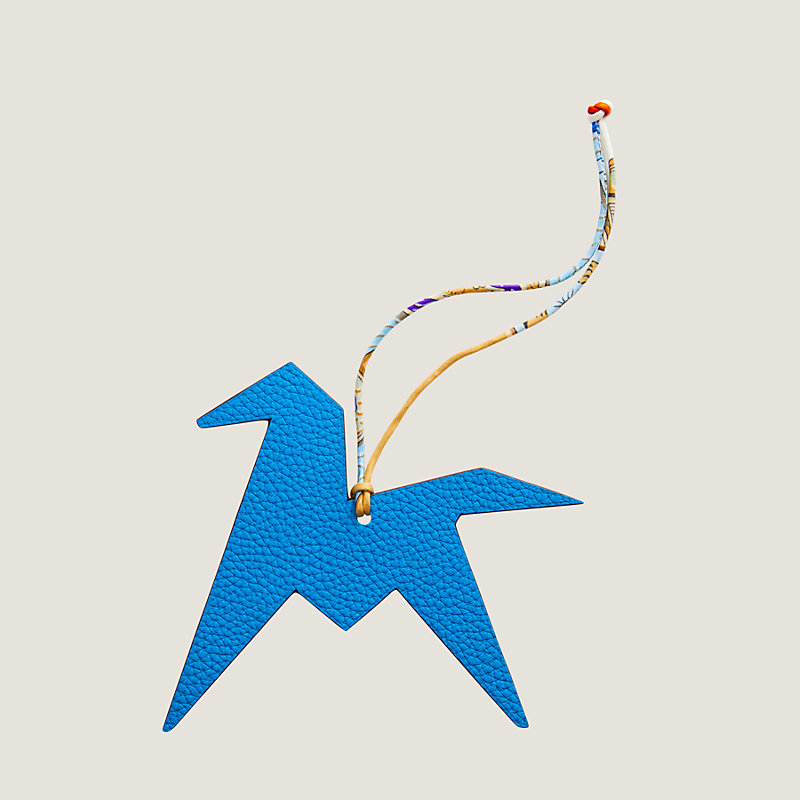 Origami horse charm