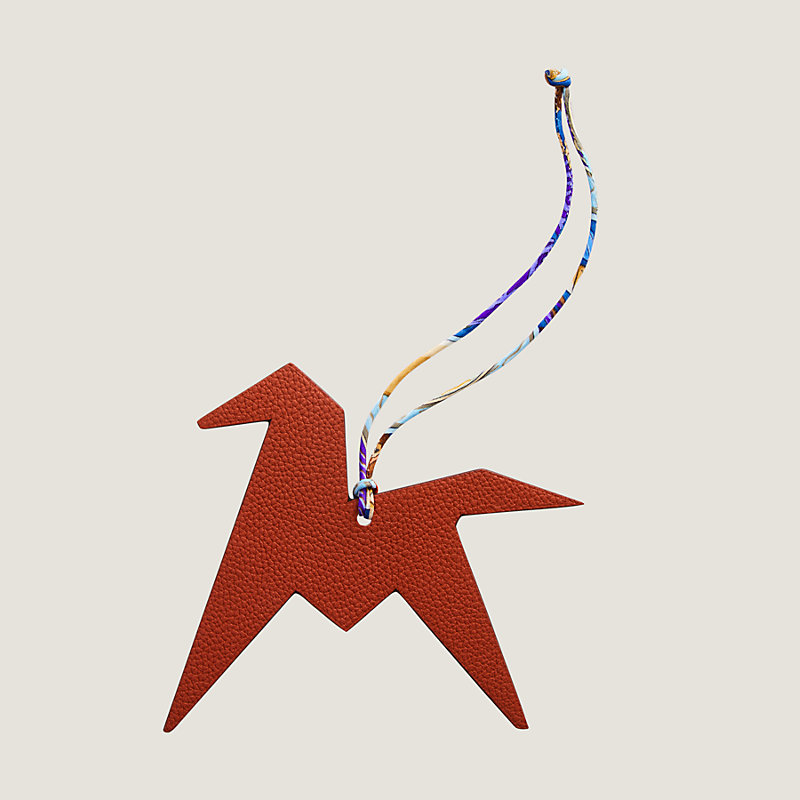 Origami horse charm