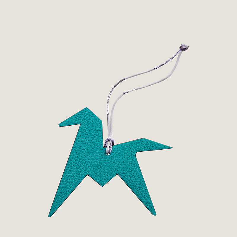 Origami horse charm