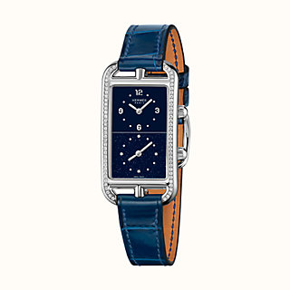 Orologio Nantucket Dual Time, 22 x 32,5 mm | Hermès Italia