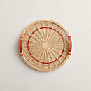View: front, Oseraie Color round tray, small model