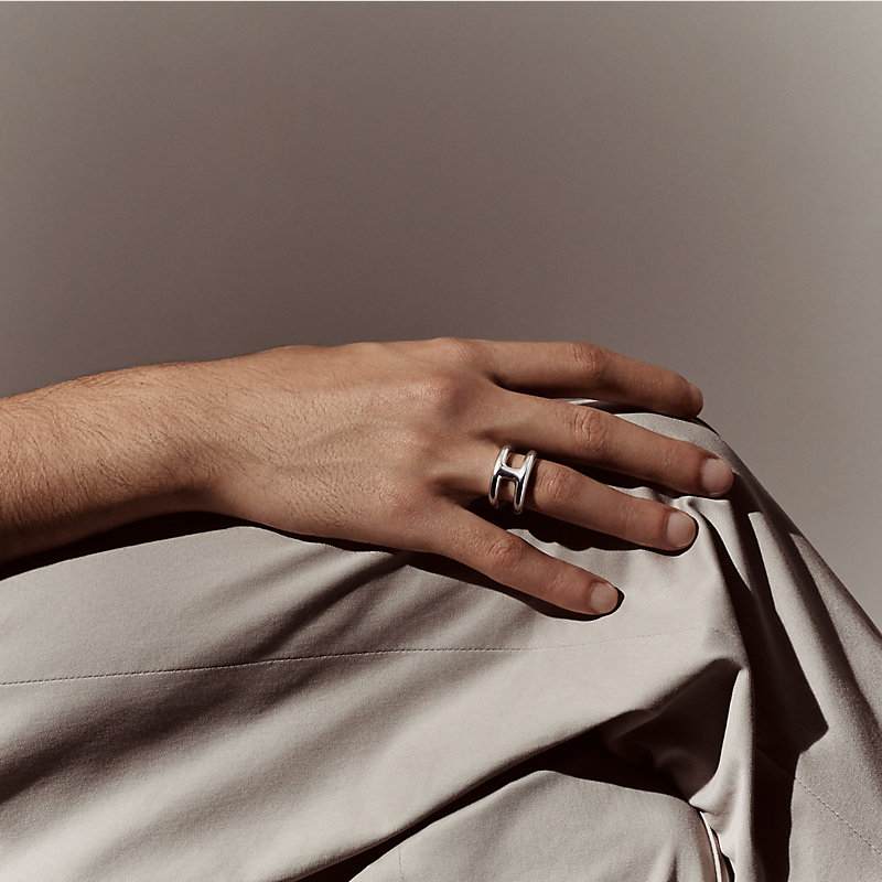 Strædet thong Dekan fugl Osmose ring, small model | Hermès USA