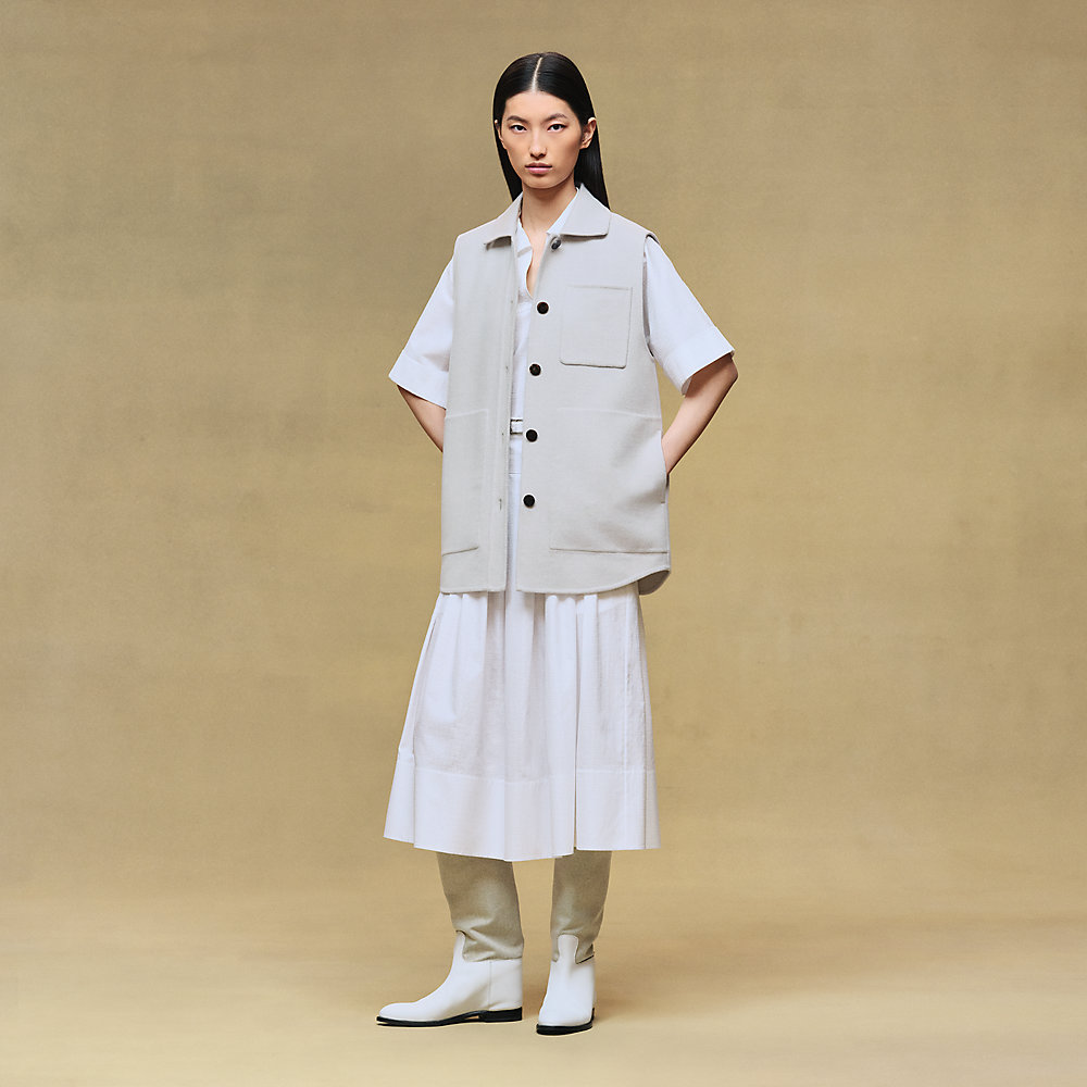 Overshirt vest | Hermès USA