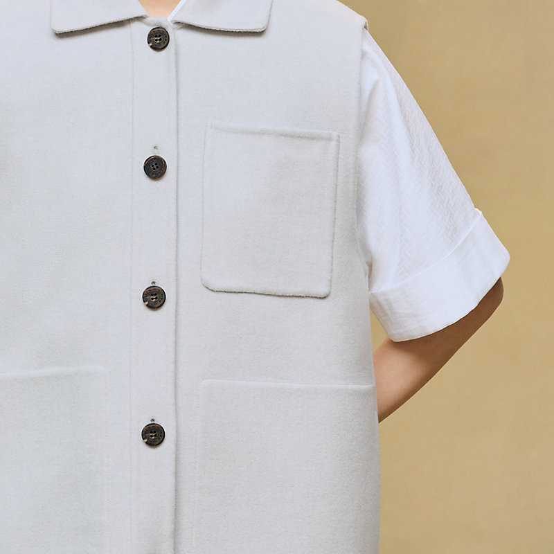 Overshirt vest
