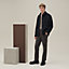 View: Worn, Overshirt with leather detail