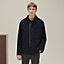 View: Worn, Overshirt with leather detail