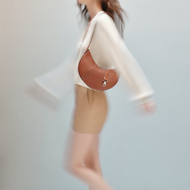 オレンジ♪【HERMES】P'tit arcon バッグ P'tit Arcon Toile & Cuir bag | Hermès Mainland China