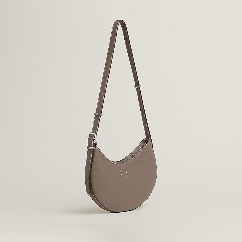 【シンプル×実用的】HERMES バッグ P'tit Arcon Toile & Cuir HERMES】 P'tit Arcon Bag プティ・アルソン ショルダーバッグ