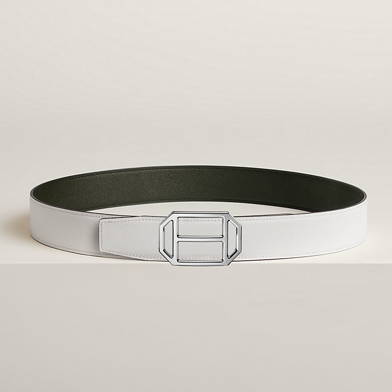 Reversible leather strap 38 mm