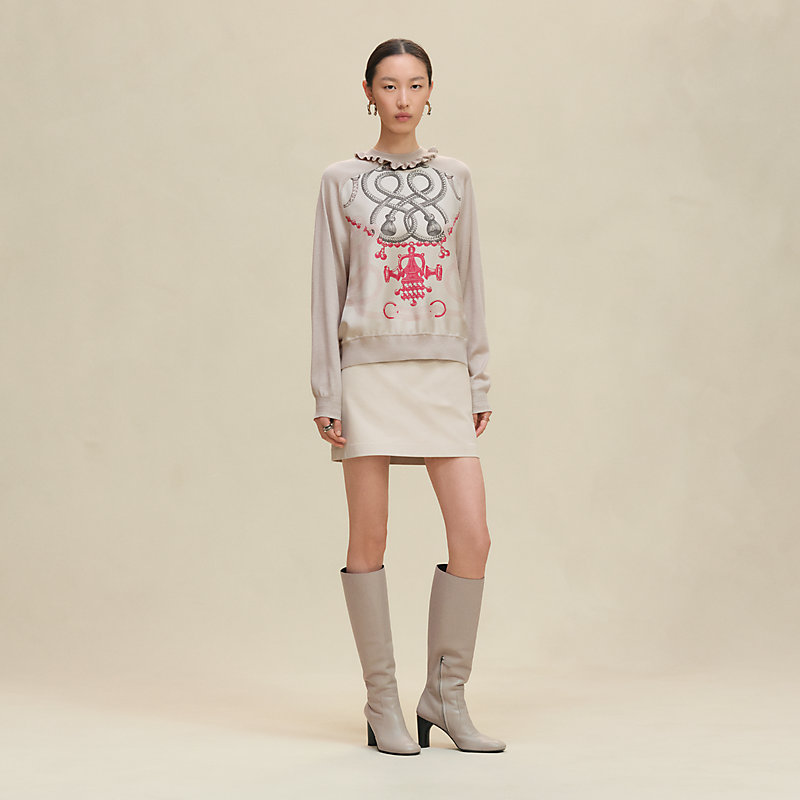 【大人かわいい☆】Hermes Palefroi Remix Tシャツセーター Palefroi Remix