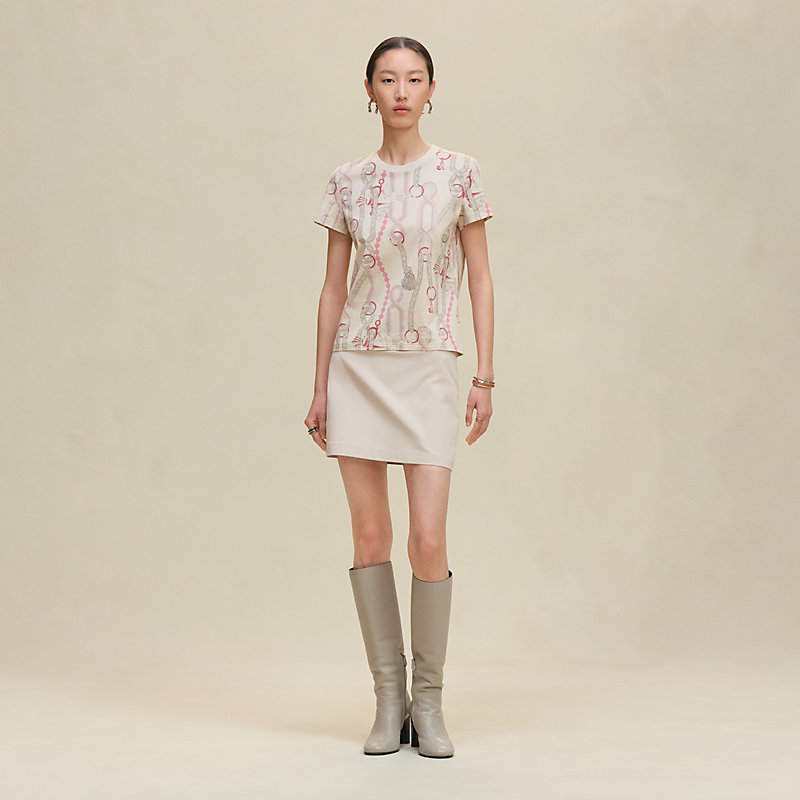 【さわやかカラーがポイント☆】HERMES Palefroi Remix Tシャツ Palefroi Remix