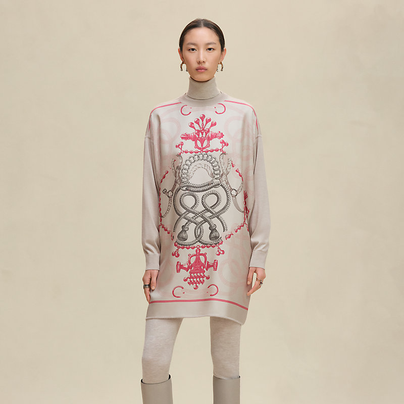 【大人の上品さ☆】HERMES ワンピース  Palefroi Remix Palefroi Remix
