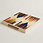 Palio backgammon game, View: Worn, worn, view 1 of 4