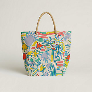 Palm tree beach bag Orange Hermès Hong Kong SAR
