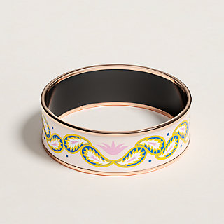 Palmettes Composees bangle - Green | Hermès USA