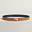 Panache belt buckle & Contrast reversible leather strap 32&nbsp;mm, View: , view 1 of 3