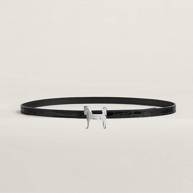 Panache belt buckle & Leather strap 13 mm | Hermès USA