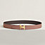 Panache belt buckle & Reversible leather strap 32&nbsp;mm, View: , view 1 of 3