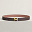 Panache belt buckle & Reversible leather strap 32&nbsp;mm, View: , view 2 of 3