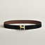 Panache belt buckle & Reversible leather strap 32 mm, view 1 of 3