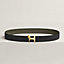 Panache belt buckle & Reversible leather strap 32 mm, view 2 of 3