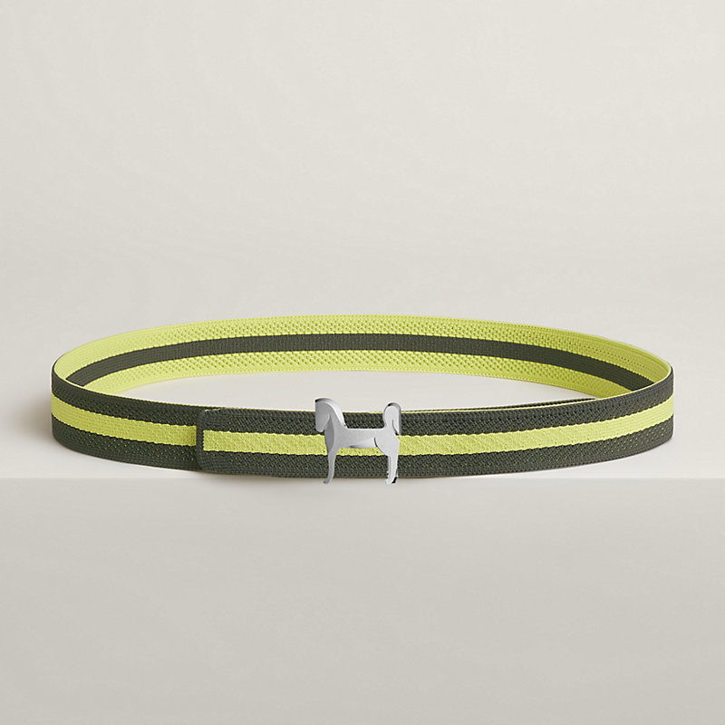 Panache belt buckle & Team band 32 mm | Hermès USA